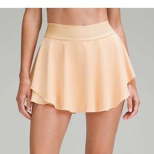 Lululemon Court Rival High-Rise Skirt LONG in Summer Glow, sz.4 NWT